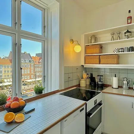 Unique Panoramic View Of Nyhavn From The 3rd Floor Kopenhaga